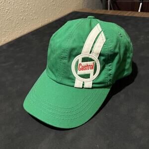 Castrol Hat Dad Cap Green Formula 1 racing Promo Advertising Oil Racing Men Y2k